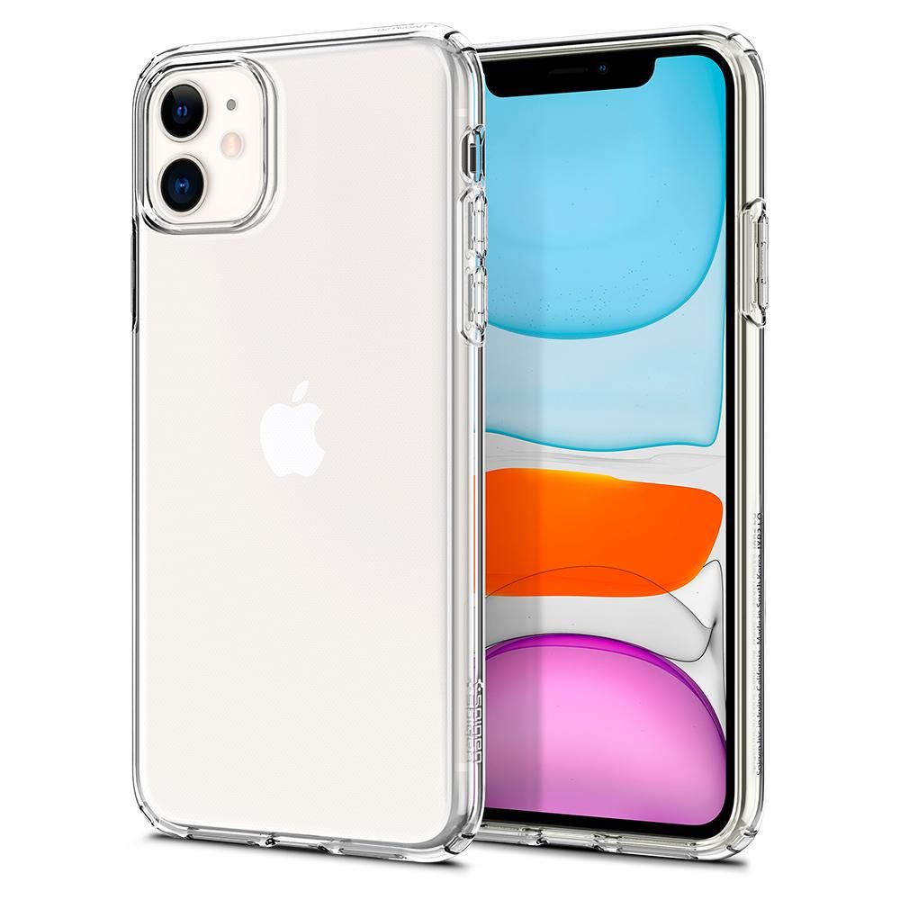 etui Spigen Liquid Crystal Przeźroczyste Apple iPhone 11 / 12 etui Spigen Liquid Crystal Przeźroczyste Apple iPhone 11 / 12