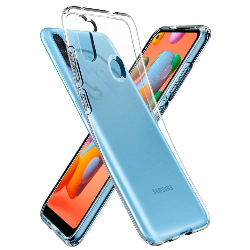 etui Spigen Liquid Crystal Prze�roczyste Samsung Galaxy M11 / 3