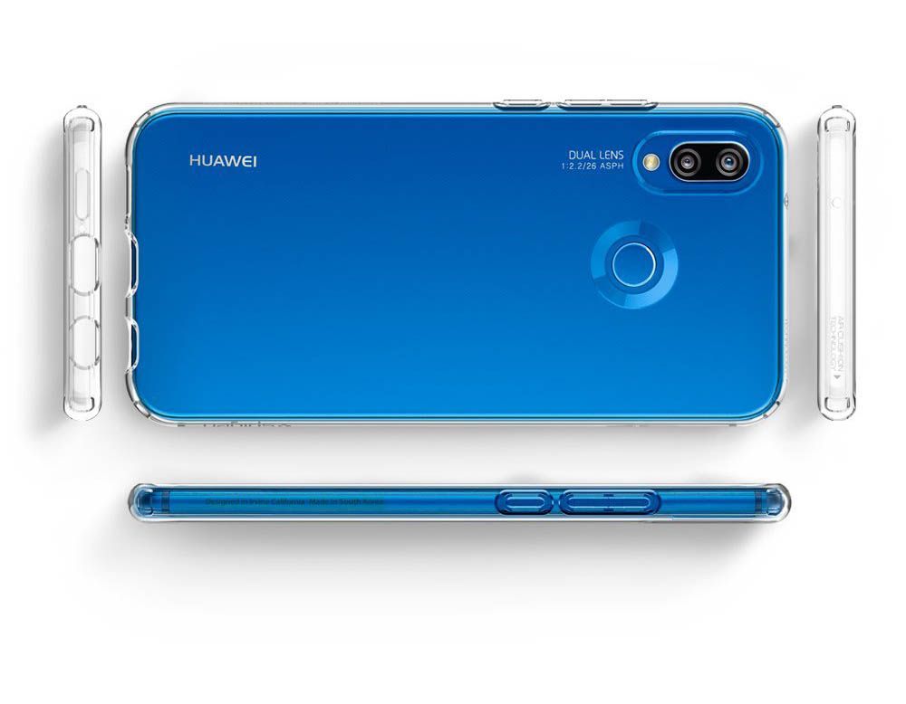 etui Spigen Liquid Crystal Prze�roczyste Huawei P20 Lite / 6