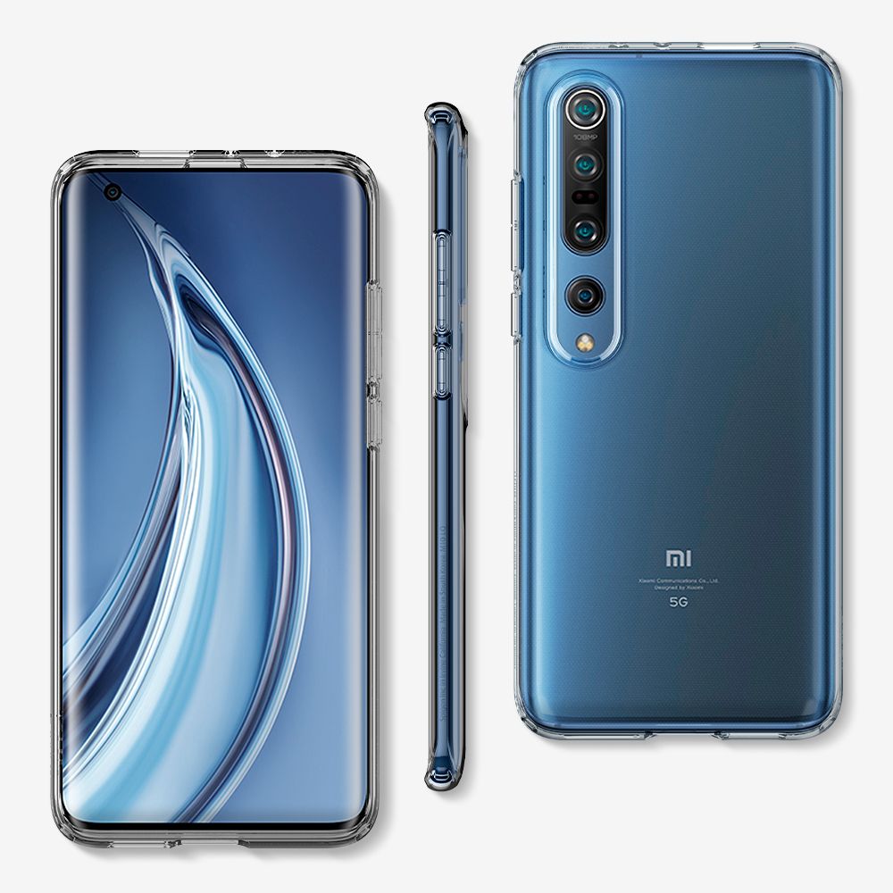 etui Spigen Liquid Crystal Prze�roczyste Xiaomi Mi 10 / 7