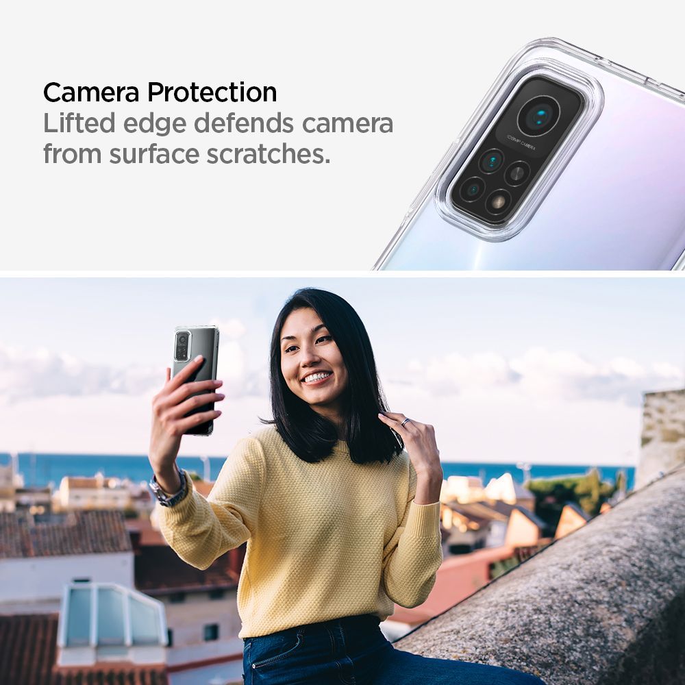 etui Spigen Liquid Crystal Prze�roczyste Xiaomi Mi 10T Pro 5G / 5