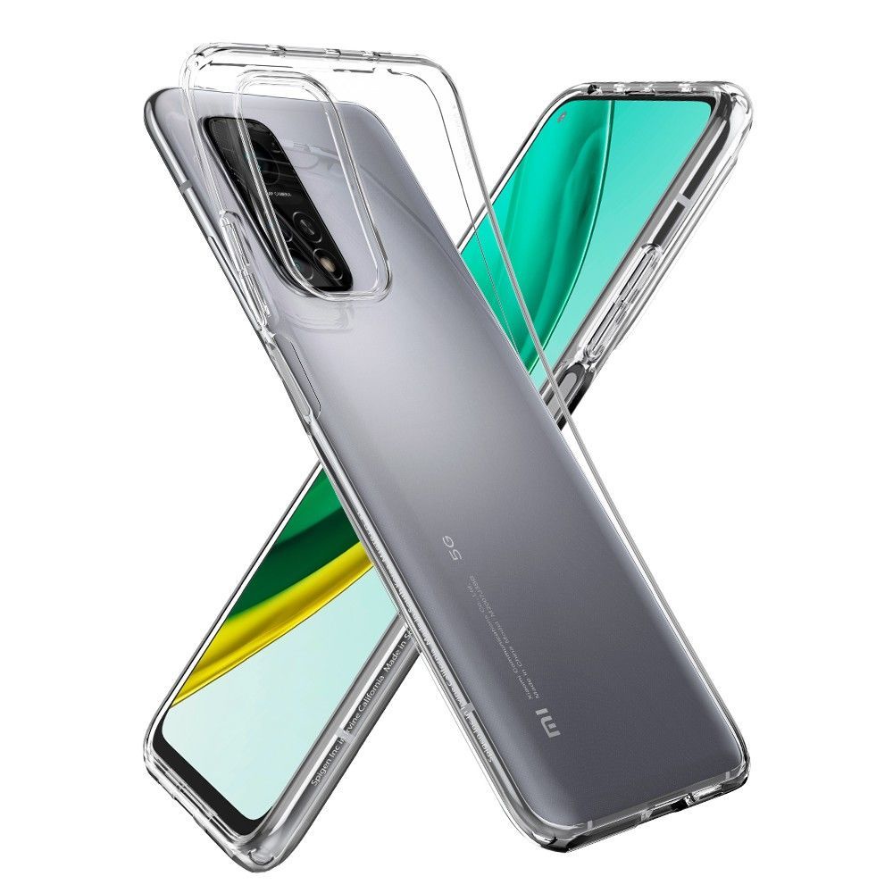 etui Spigen Liquid Crystal Prze�roczyste Xiaomi Mi 10T Pro 5G / 9