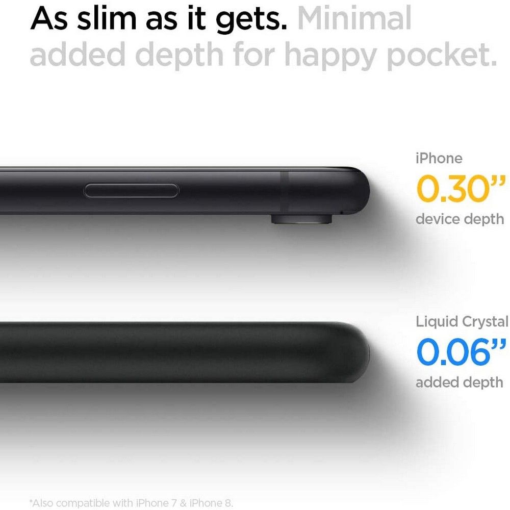 etui Spigen Liquid Czarne Apple iPhone 7 / 2