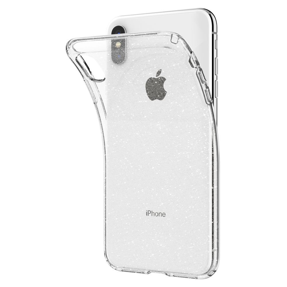 etui Spigen Liquid Glitter Przeroczyste Apple iPhone X / 6