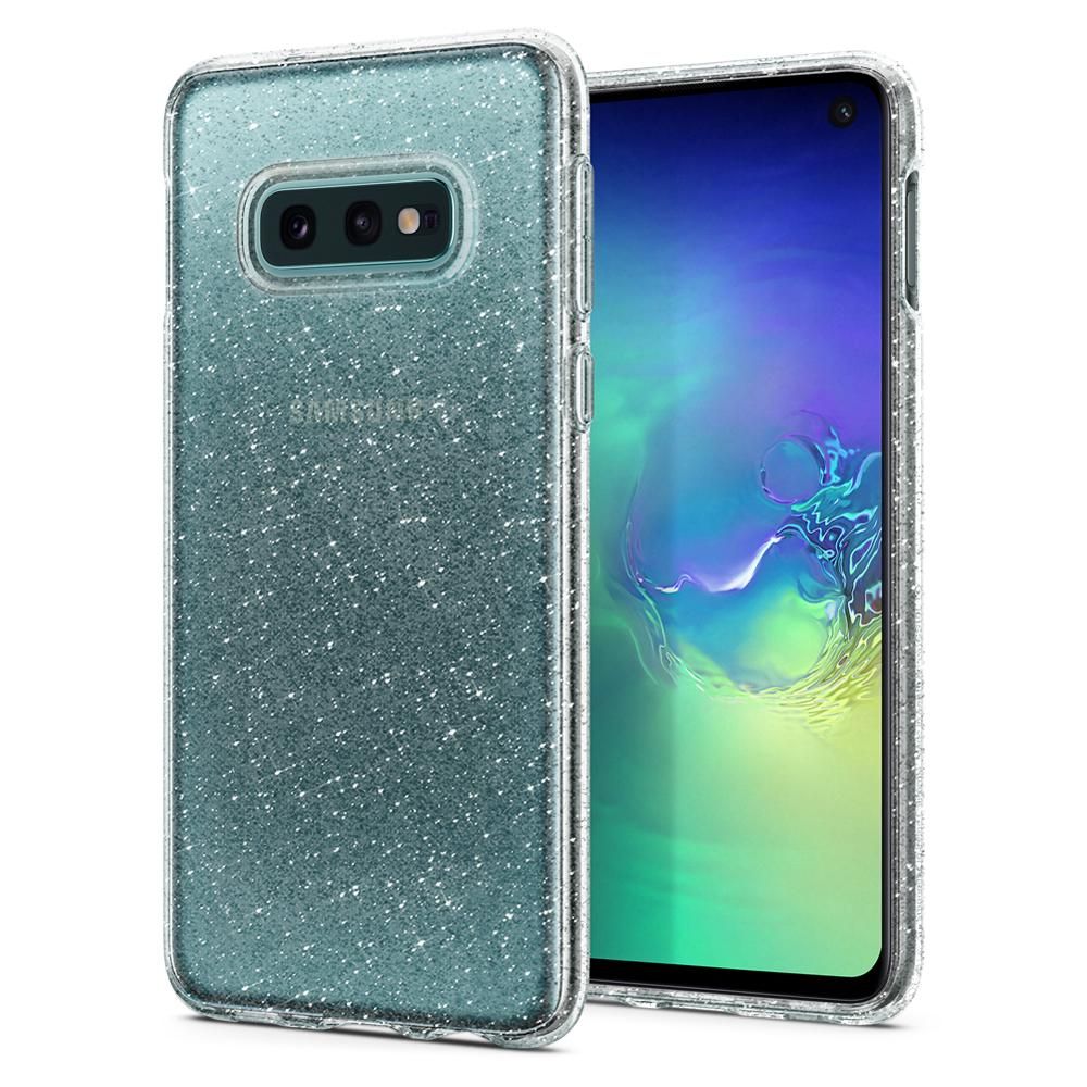 etui Spigen Liquid Glitter Prze�roczyste Samsung Galaxy S10e / 11