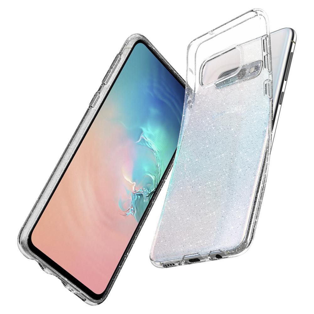 etui Spigen Liquid Glitter Prze�roczyste Samsung Galaxy S10e / 8