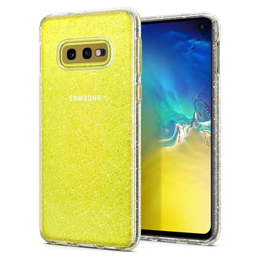etui Spigen Liquid Glitter Prze�roczyste Samsung Galaxy S10e / 9