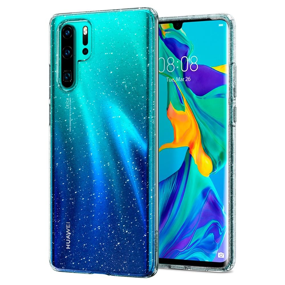 etui Spigen Liquid Glitter Prze�roczyste Huawei P30 Pro / 8