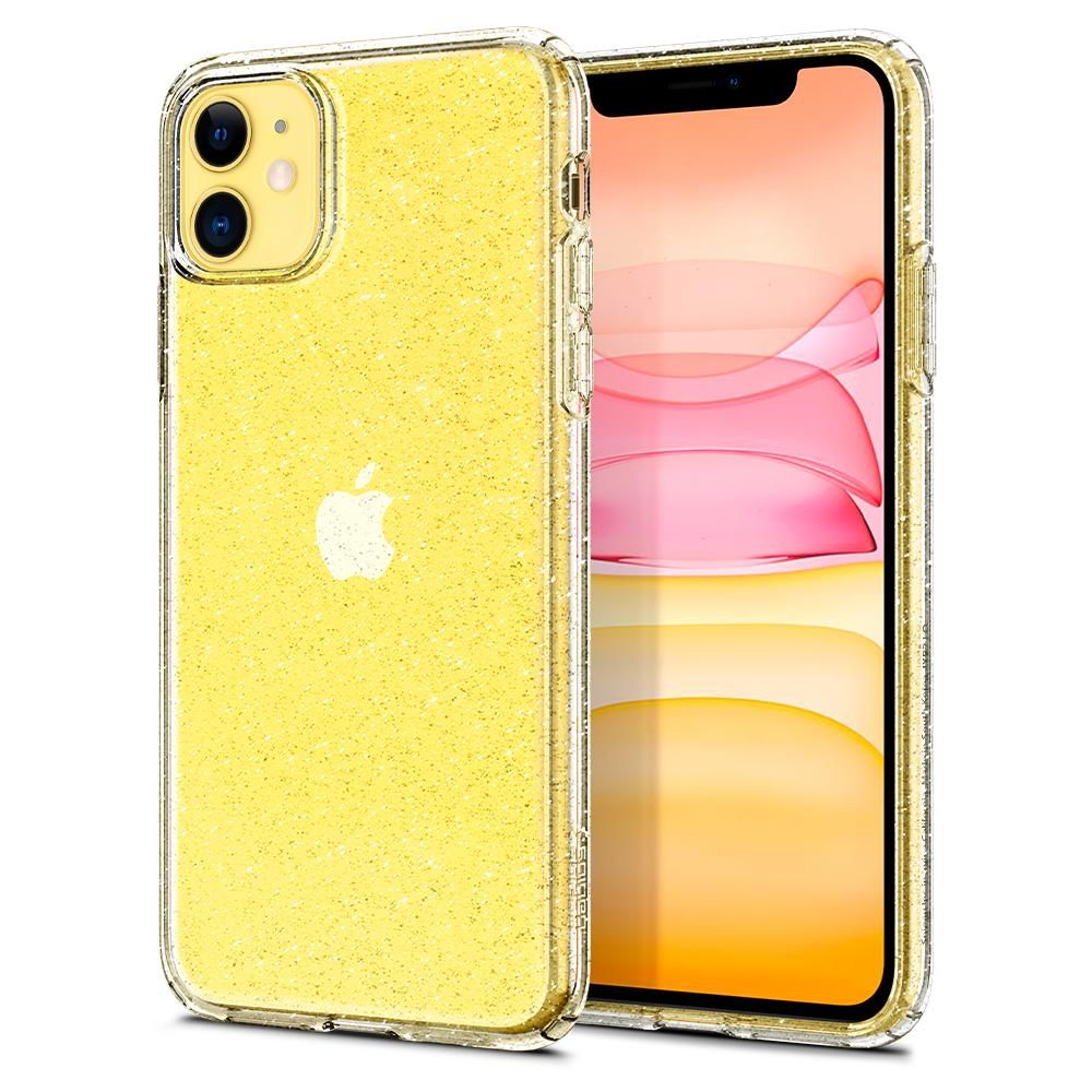 etui Spigen Liquid Glitter Przeroczyste Apple iPhone 11 / 12