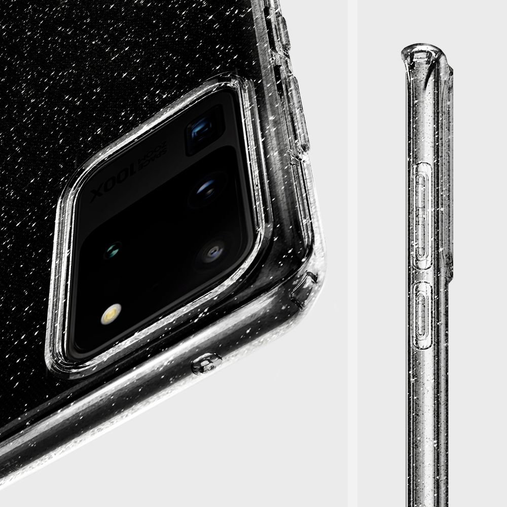 etui Spigen Liquid Glitter Przeźroczyste Samsung galaxy S20 Ultra / 11 etui Spigen Liquid Glitter Przeźroczyste Samsung galaxy S20 Ultra / 11