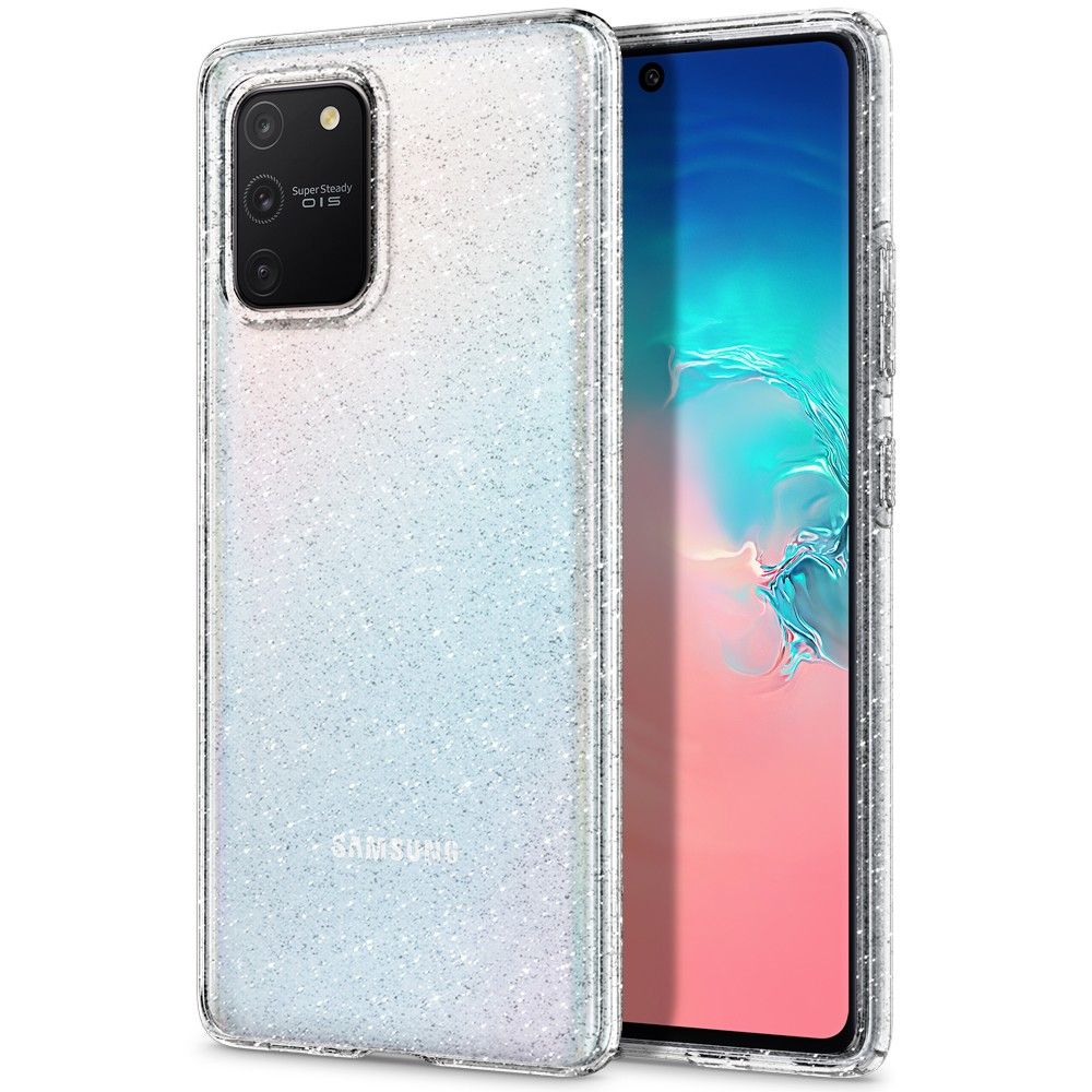etui Spigen Liquid Glitter Prze�roczyste Samsung Galaxy S10 Lite