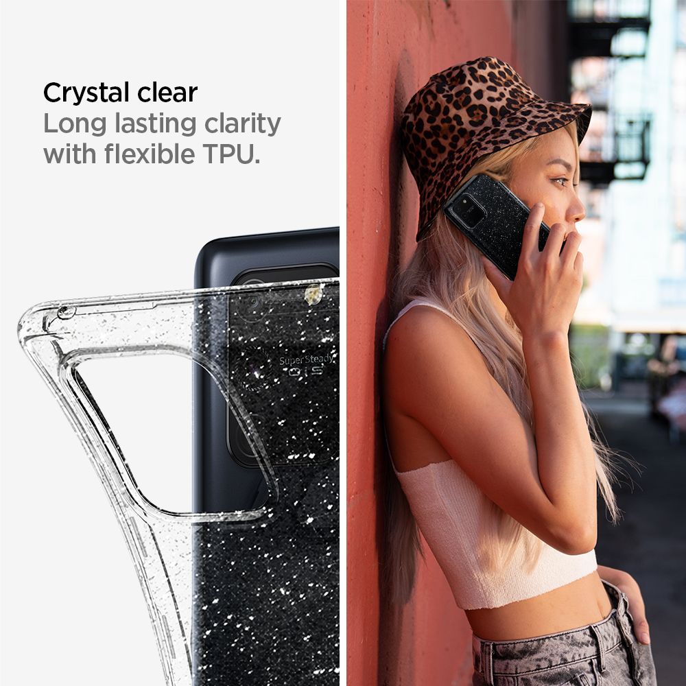 etui Spigen Liquid Glitter Przeroczyste Samsung Galaxy S10 Lite / 4