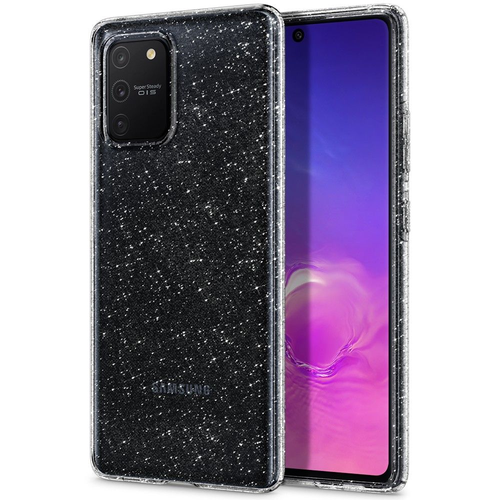 etui Spigen Liquid Glitter Prze�roczyste Samsung Galaxy S10 Lite / 6