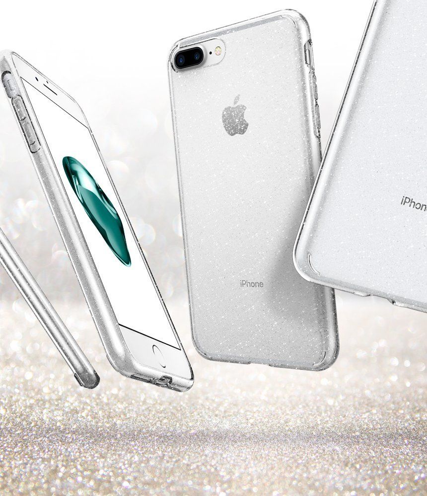 etui Spigen Liquid Glitter Przeroczyste Apple iPhone 7 Plus / 9