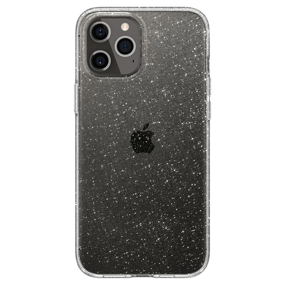 etui Spigen Liquid Glitter Prze�roczyste Apple iPhone 12 / 2