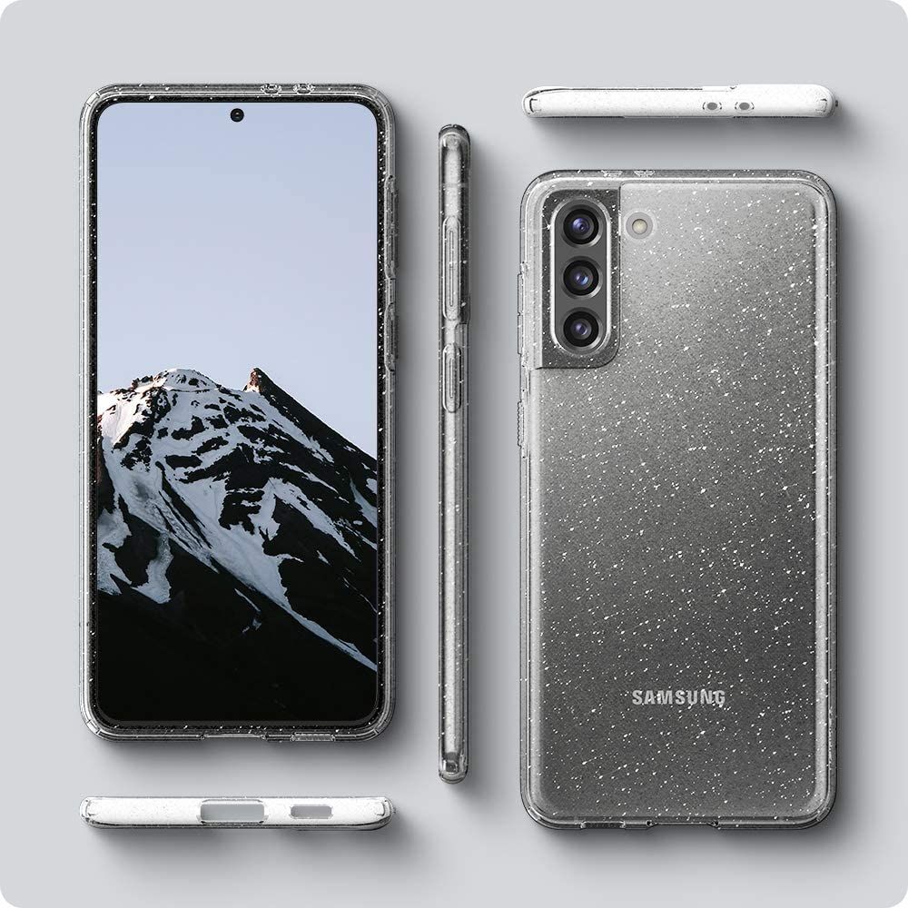 etui Spigen Liquid Glitter prze�roczyste Samsung s21 Plus / 11