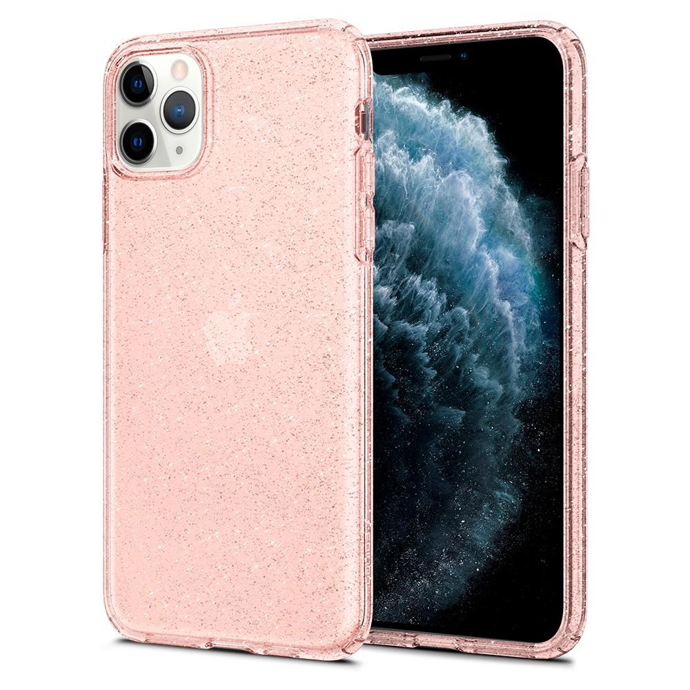 etui Spigen Liquid Glitter Rose Apple iPhone 11 Pro Max