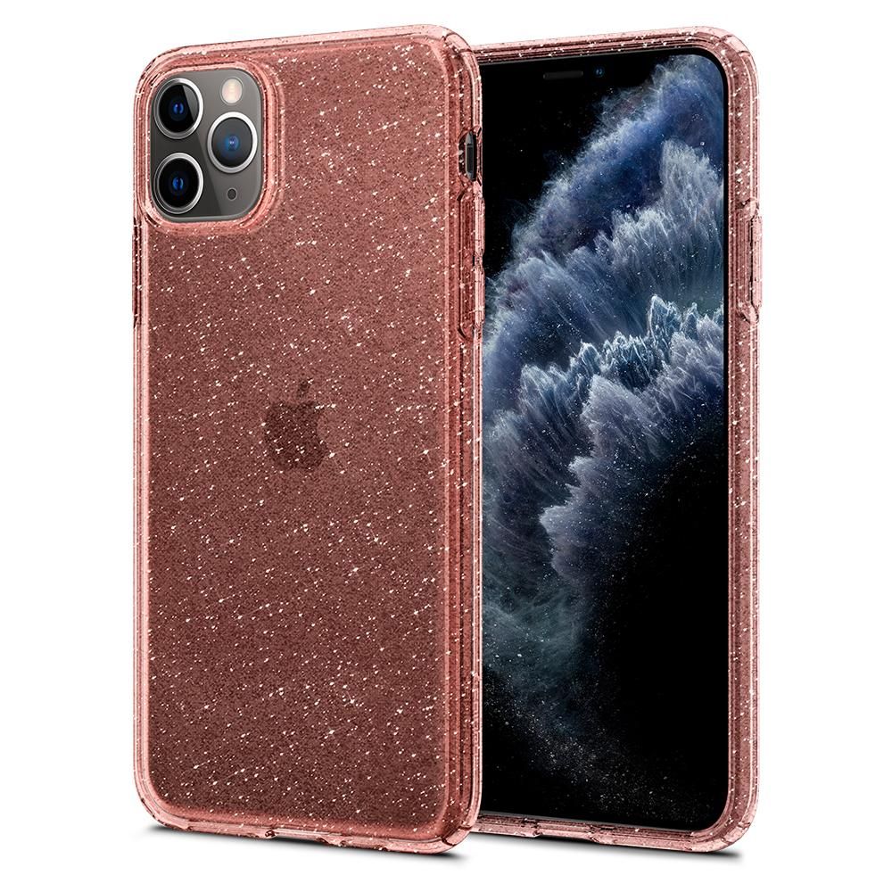 etui Spigen Liquid Glitter Rose Apple iPhone 11 Pro Max / 10
