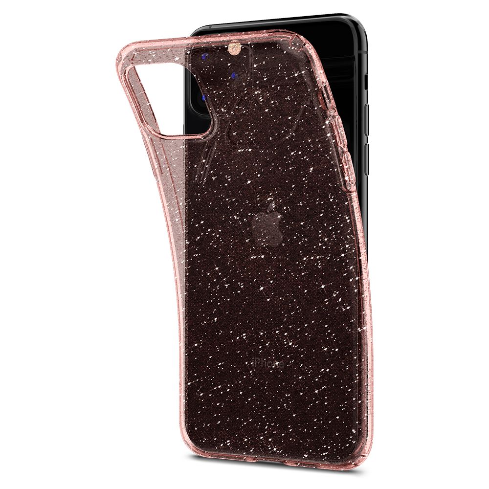 etui Spigen Liquid Glitter Rose Apple iPhone 11 Pro Max / 5