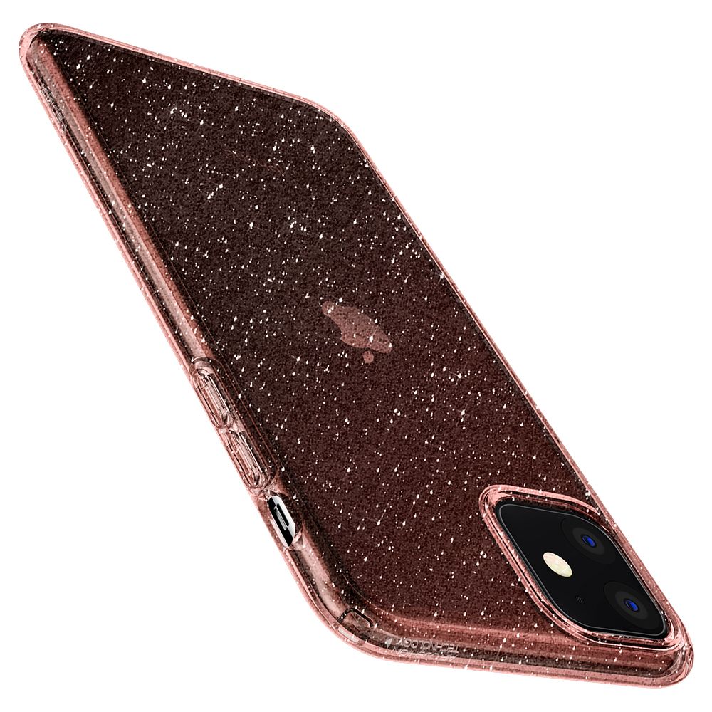 etui Spigen Liquid Glitter Rose Apple iPhone 11 / 6