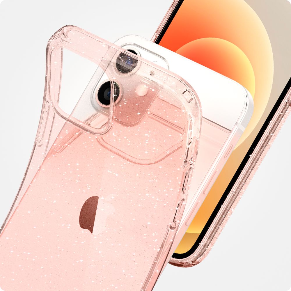 etui Spigen Liquid Glitter rose Apple iPhone 12 Mini / 11