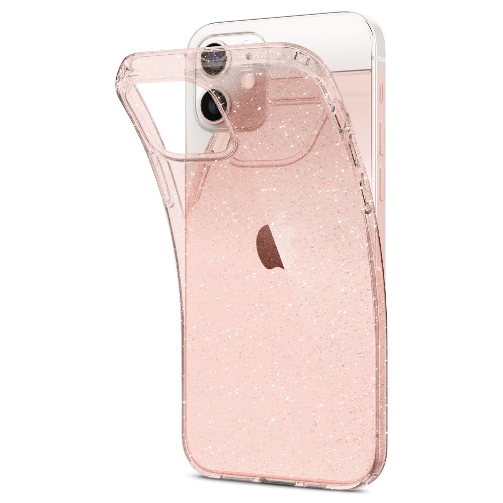 etui Spigen Liquid Glitter rose Apple iPhone 12 Mini / 6