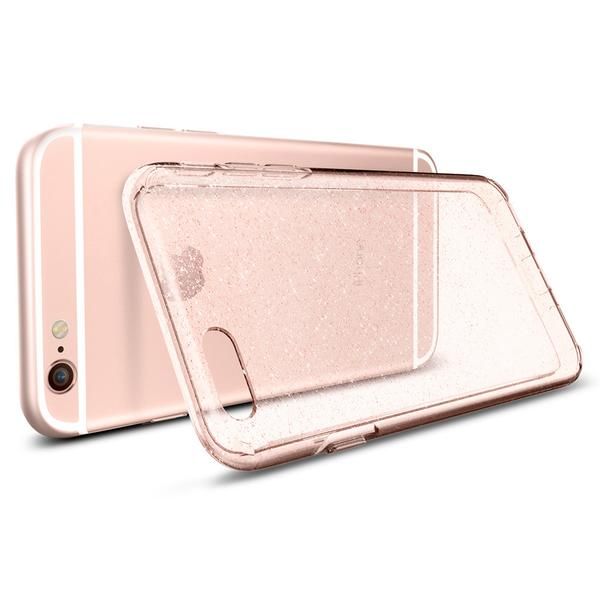 etui Spigen Liquid Glitter Rose Apple iPhone 6 / 4 etui Spigen Liquid Glitter Rose Apple iPhone 6 / 4