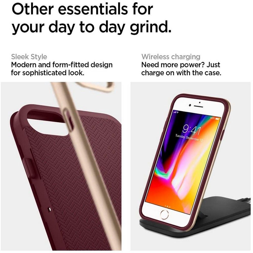 etui Spigen Neo Hybrid Burgundy Apple iPhone 7 / 4 etui Spigen Neo Hybrid Burgundy Apple iPhone 7 / 4