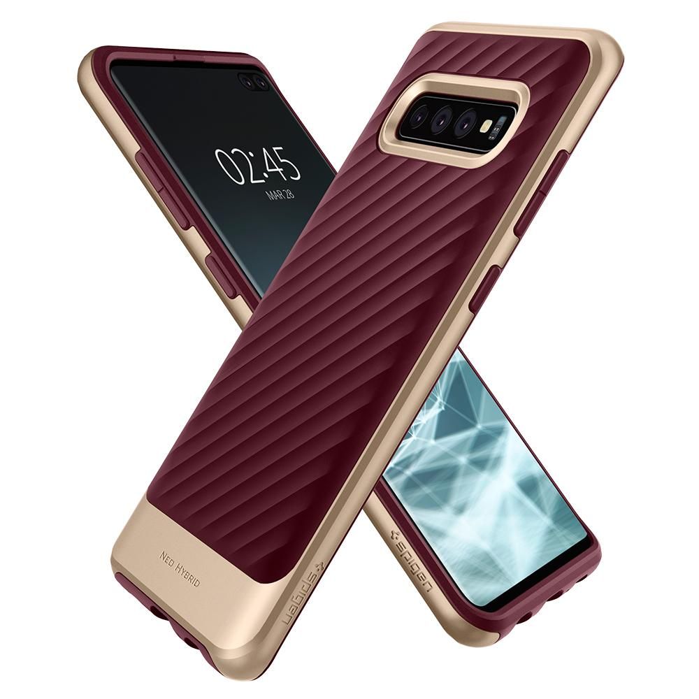 etui Spigen Neo Hybrid Burgundy Samsung Galaxy S10 / 2