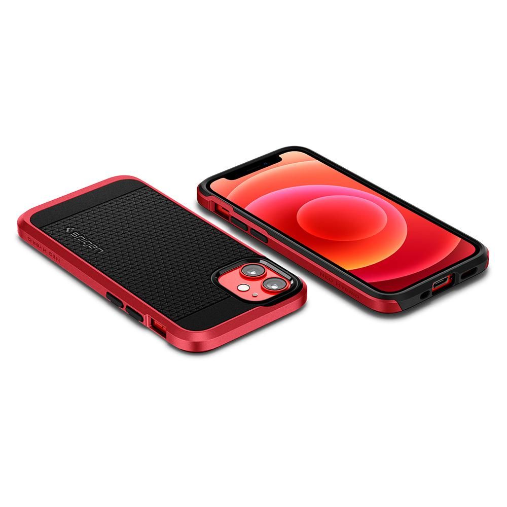 etui Spigen Neo Hybrid czerwone Apple iPhone 12 Mini / 6