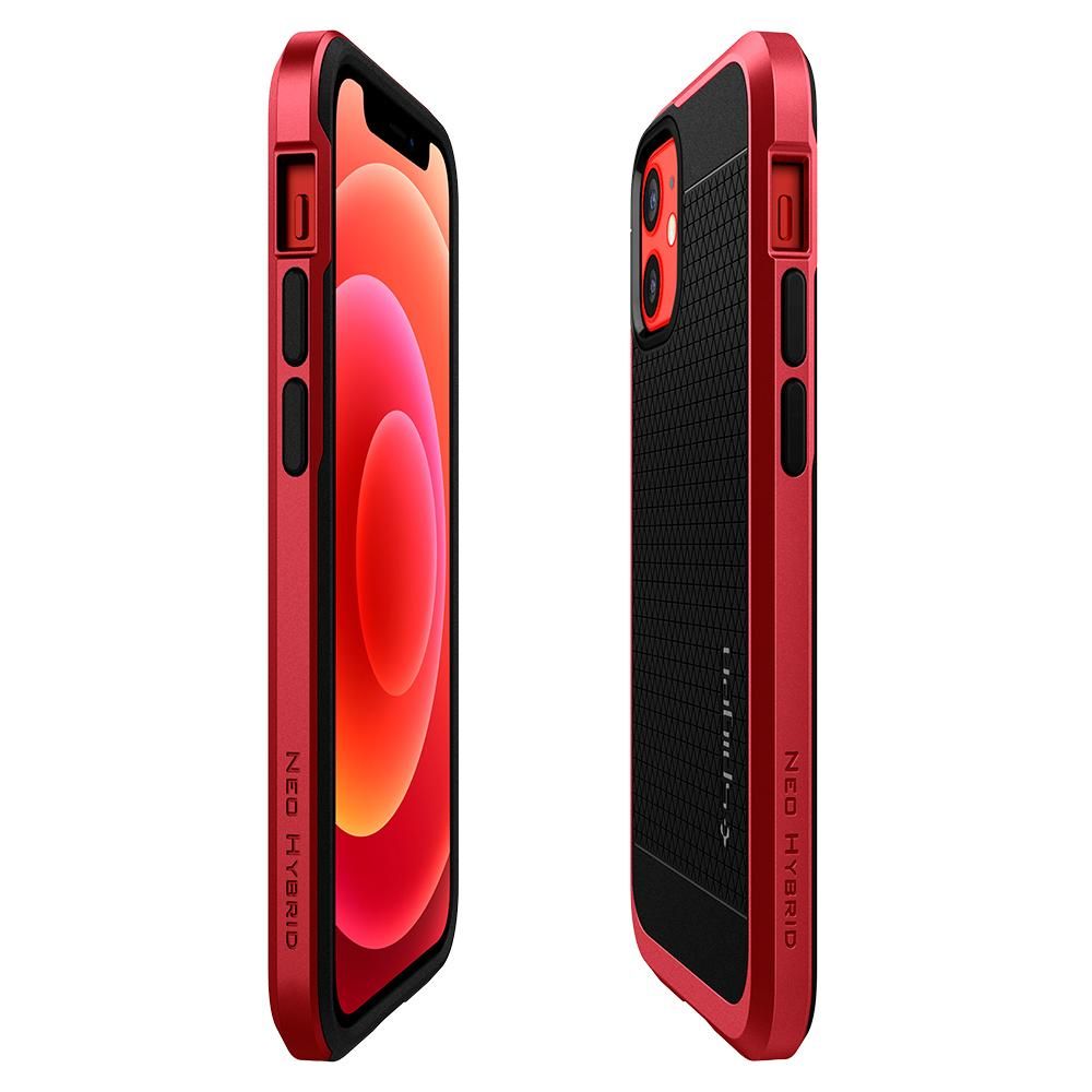 etui Spigen Neo Hybrid czerwone Apple iPhone 12 Mini / 7 etui Spigen Neo Hybrid czerwone Apple iPhone 12 Mini / 7