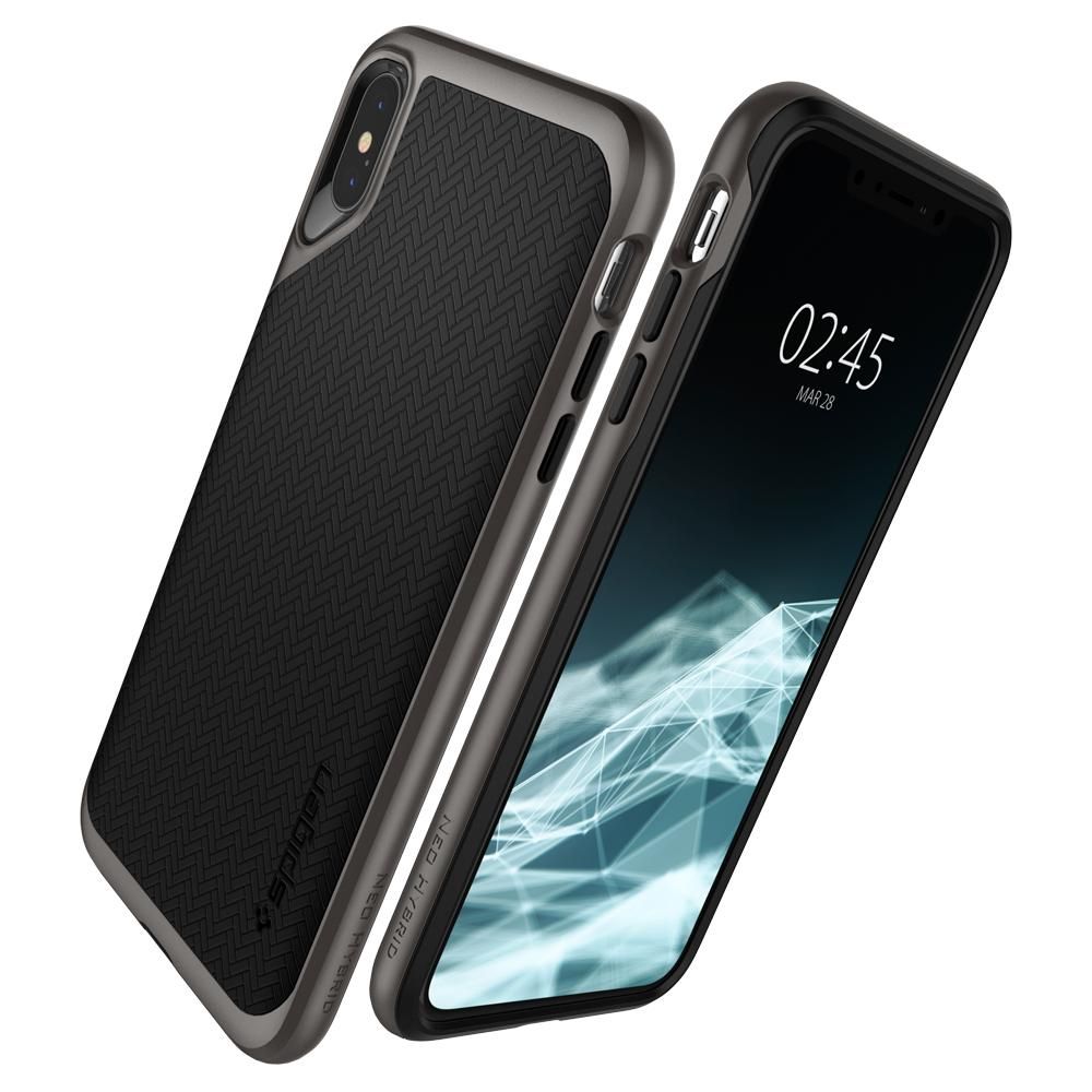 etui Spigen Neo Hybrid Gunmetal Apple iPhone X / 6 etui Spigen Neo Hybrid Gunmetal Apple iPhone X / 6