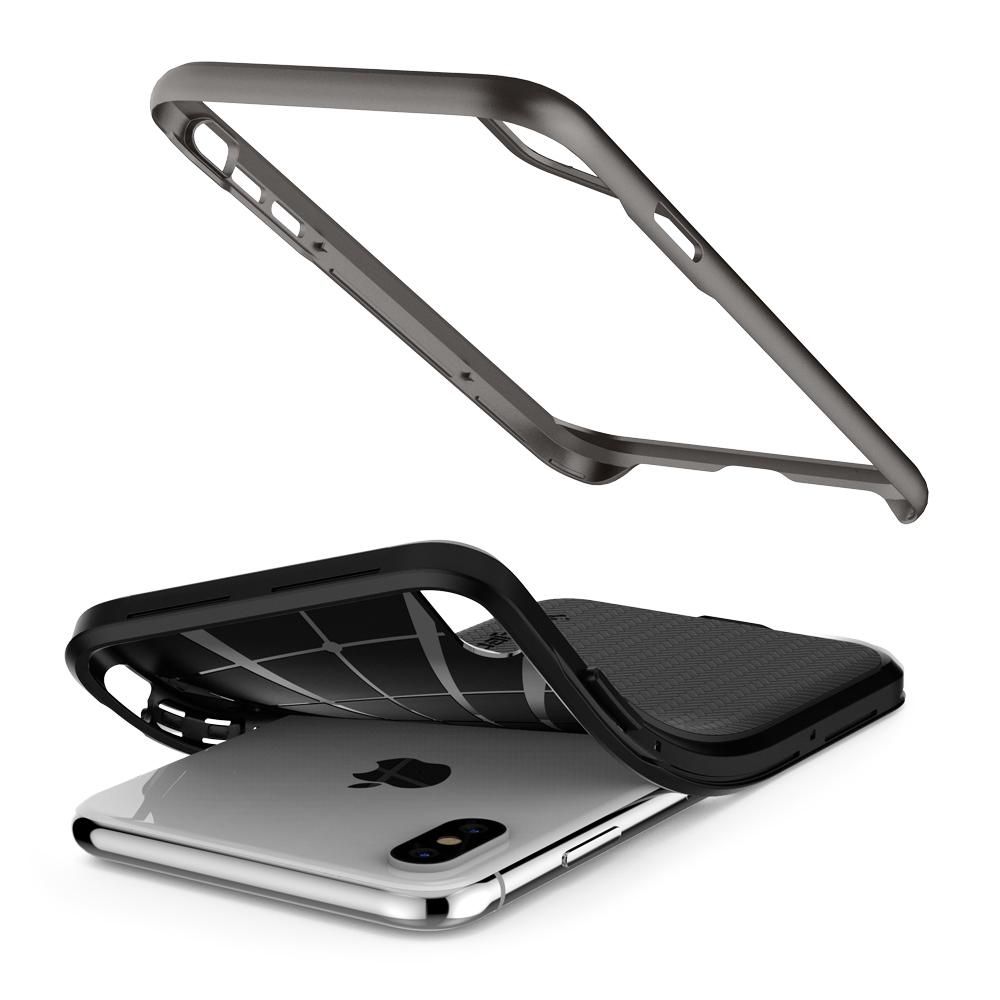 etui Spigen Neo Hybrid Gunmetal Apple iPhone X / 7 etui Spigen Neo Hybrid Gunmetal Apple iPhone X / 7