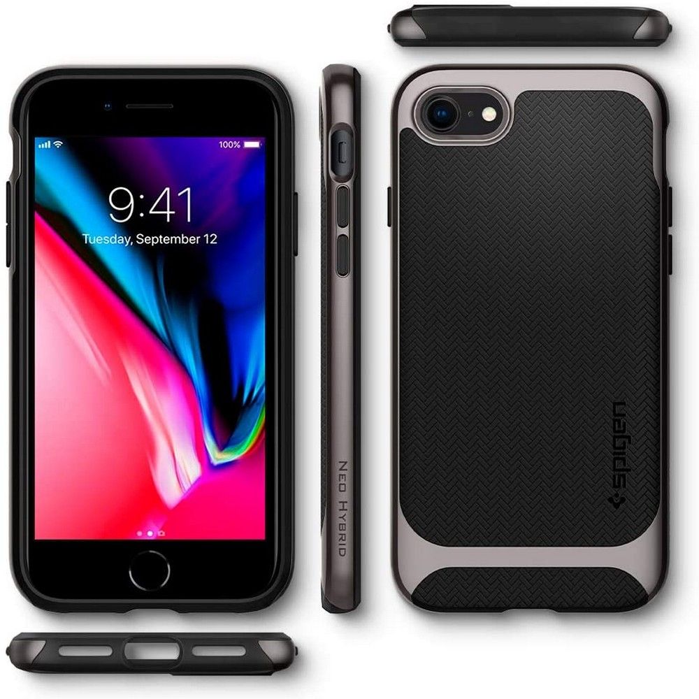 etui Spigen Neo Hybrid Gunmetal Apple iPhone 7 / 5 etui Spigen Neo Hybrid Gunmetal Apple iPhone 7 / 5