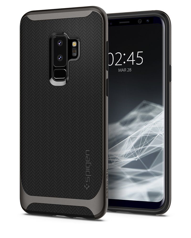 etui Spigen Neo Hybrid Gunmetal Samsung Galaxy S9 Plus