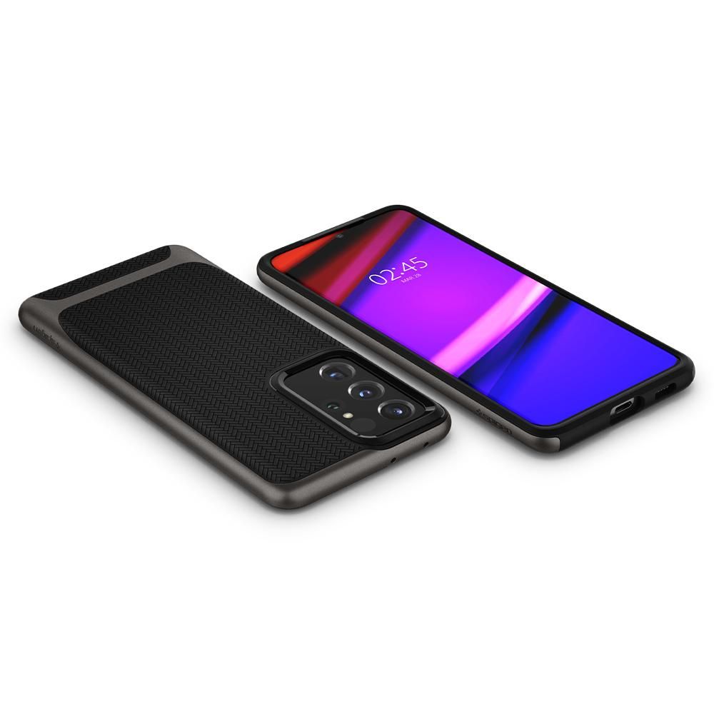 etui Spigen Neo Hybrid gunmetal Samsung s21 Ultra / 8