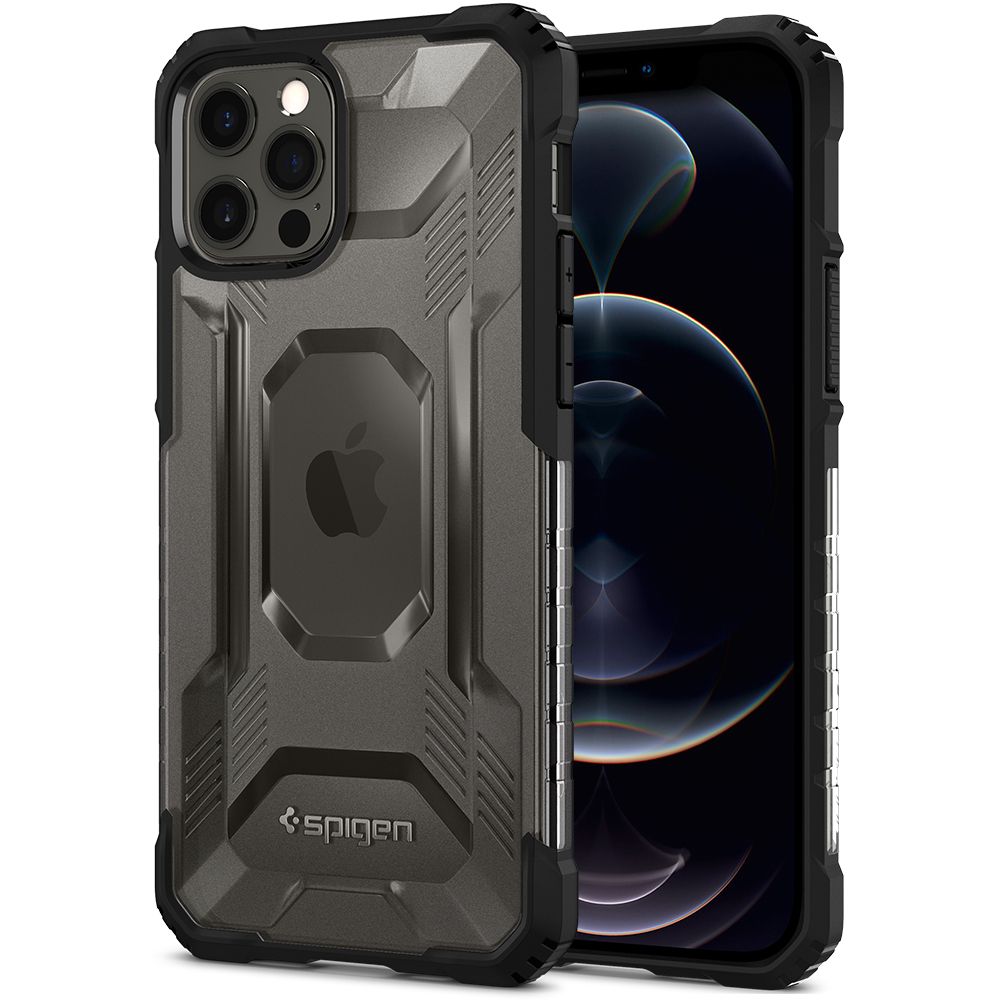 etui Spigen Nitro Force czarne Apple iPhone 12 etui Spigen Nitro Force czarne Apple iPhone 12