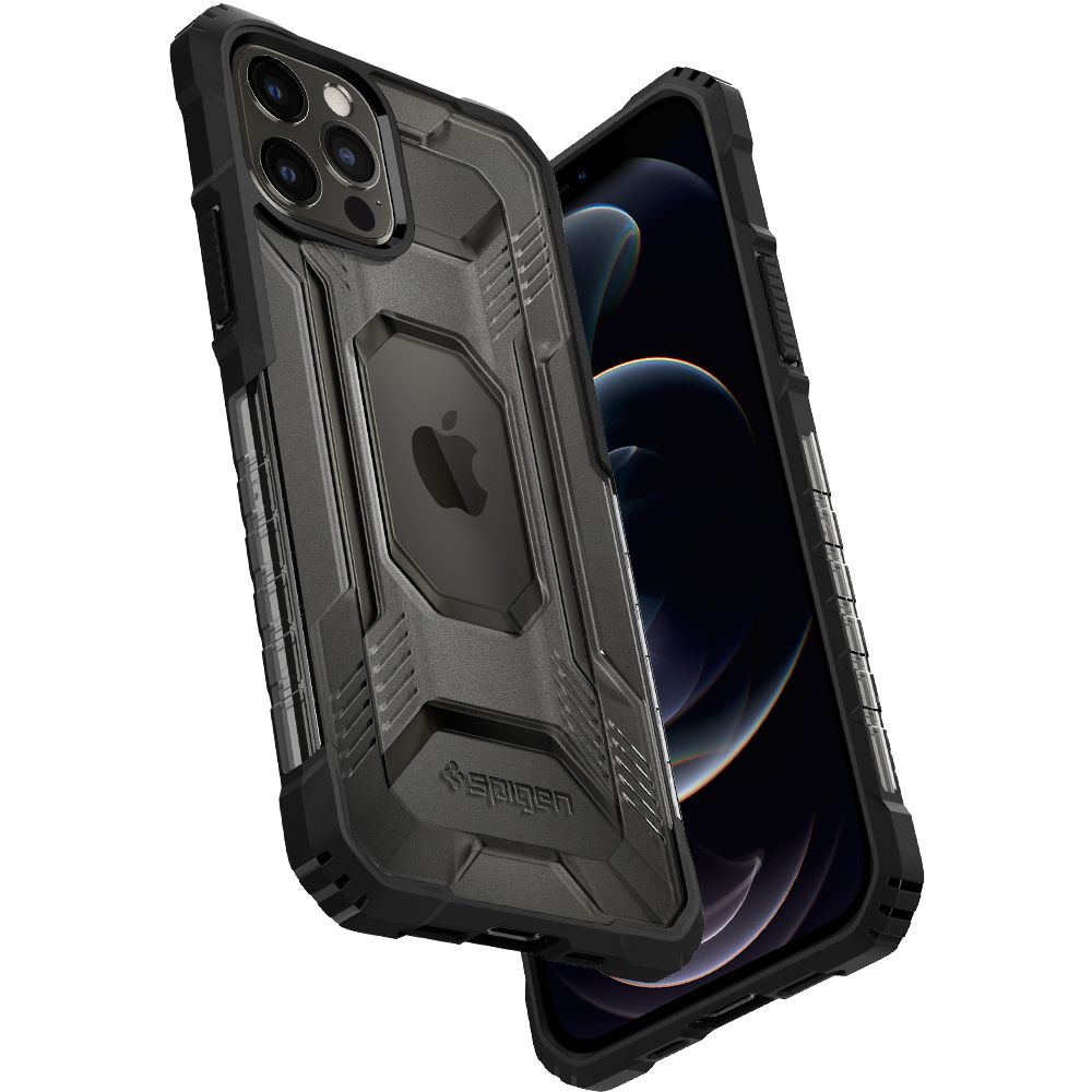 etui Spigen Nitro Force czarne Apple iPhone 12 / 8 etui Spigen Nitro Force czarne Apple iPhone 12 / 8