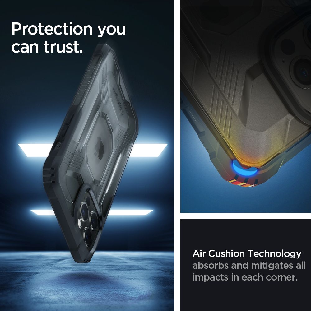 etui Spigen Nitro Force czarne Apple iPhone 12 Pro Max / 3 etui Spigen Nitro Force czarne Apple iPhone 12 Pro Max / 3