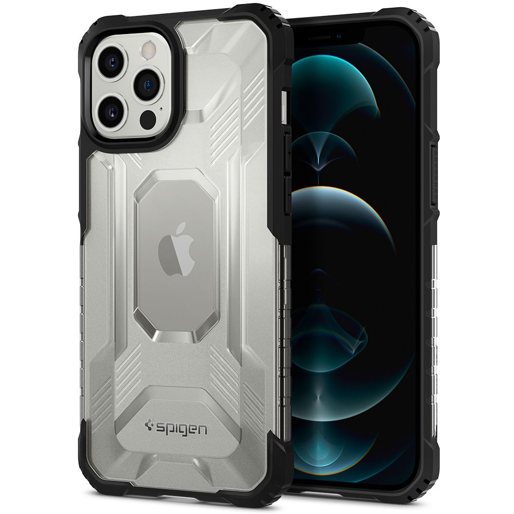 etui Spigen Nitro Force czarne Apple iPhone 12 Pro Max / 8 etui Spigen Nitro Force czarne Apple iPhone 12 Pro Max / 8