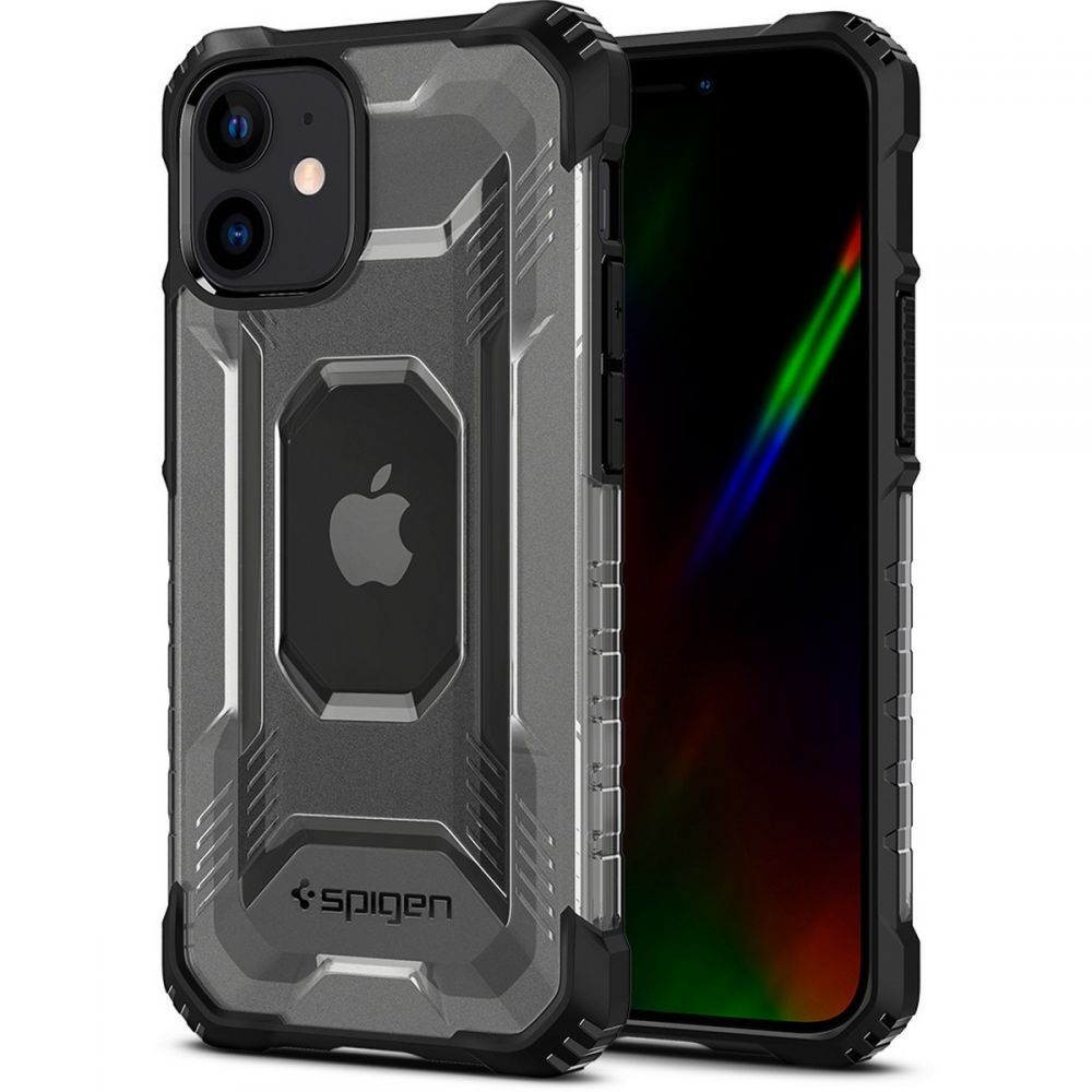 etui Spigen Nitro Force przeźroczyste Apple iPhone 12 Mini etui Spigen Nitro Force przeźroczyste Apple iPhone 12 Mini