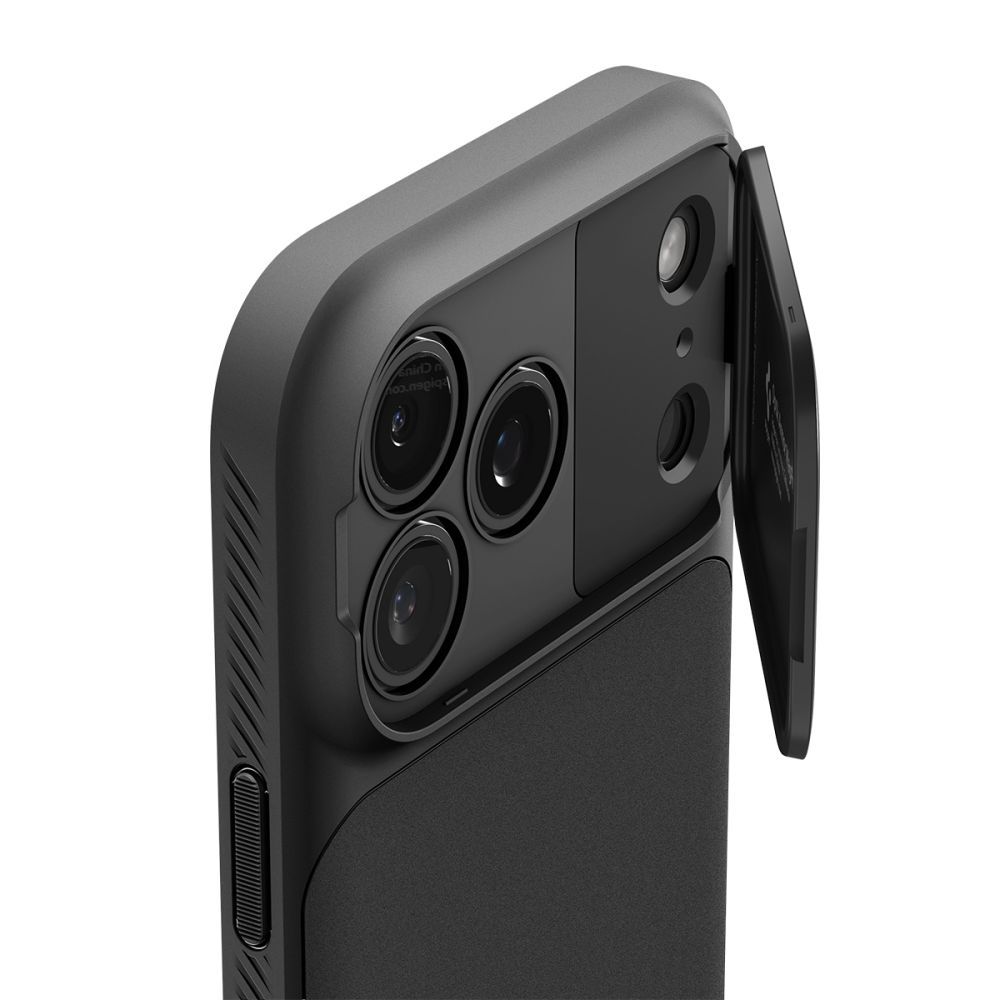 etui Spigen Optik Armor Mag Magsafe czarne Apple iPhone 17 Pro / 5