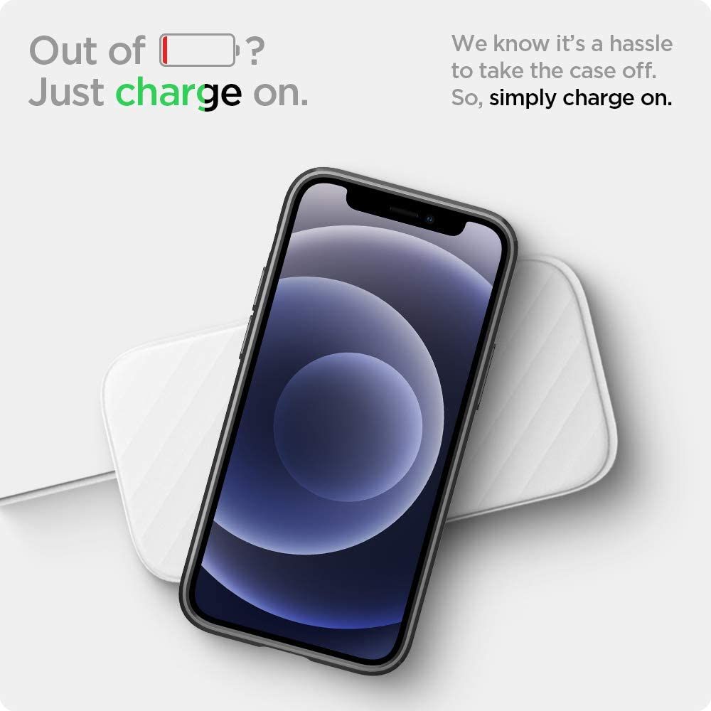 etui Spigen Optik Crystal Chrome grey Apple iPhone 12 Mini / 3 etui Spigen Optik Crystal Chrome grey Apple iPhone 12 Mini / 3