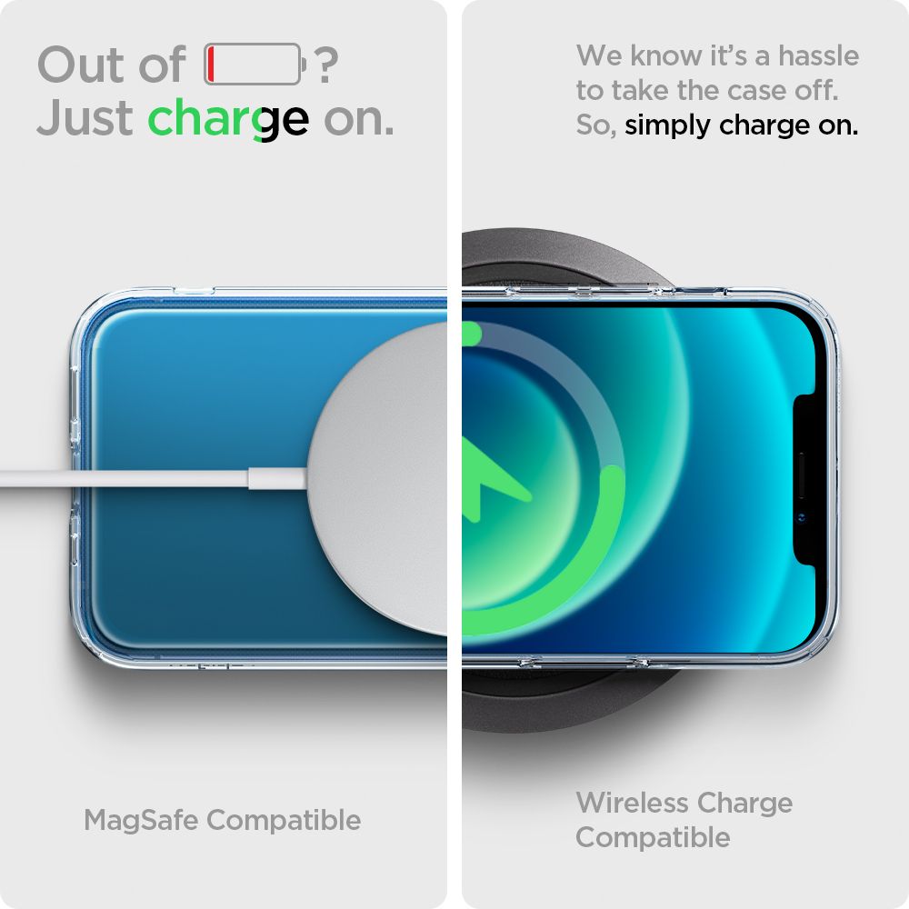 etui Spigen Quartz Hybrid Matte przeźroczyste Apple iPhone 12 Mini / 7 etui Spigen Quartz Hybrid Matte przeźroczyste Apple iPhone 12 Mini / 7