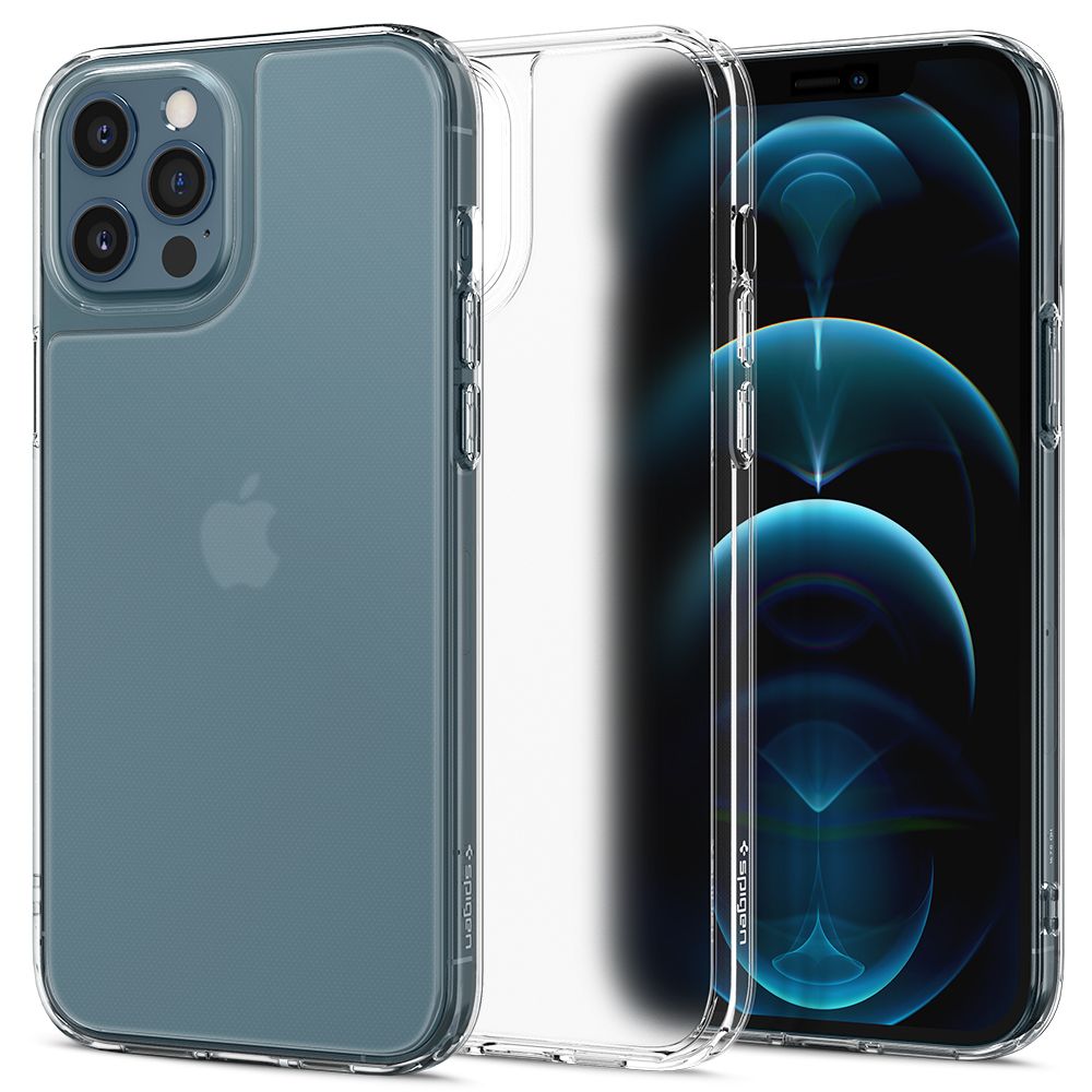 etui Spigen Quartz Hybrid Matte przeźroczyste Apple iPhone 12 Pro Max etui Spigen Quartz Hybrid Matte przeźroczyste Apple iPhone 12 Pro Max