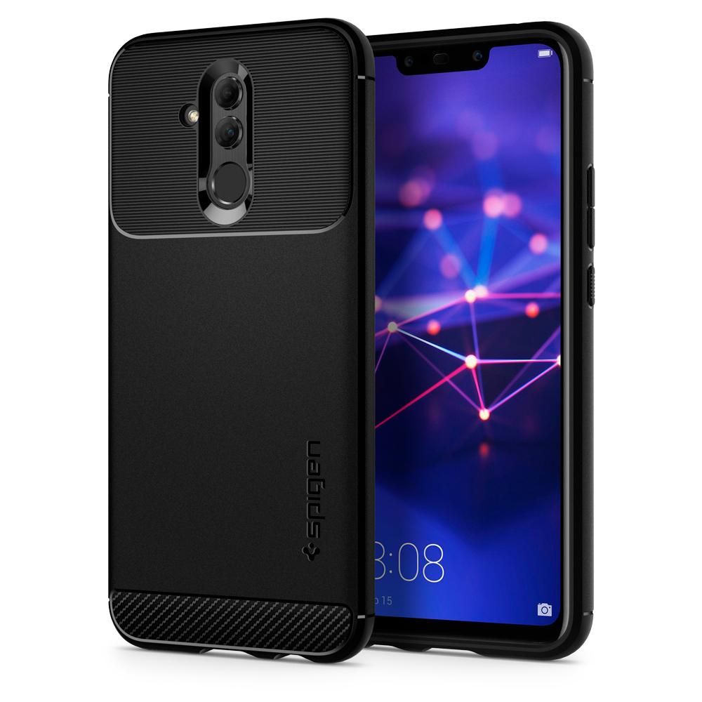 etui Spigen Rugged Armor Czarne Huawei Mate 20 Lite