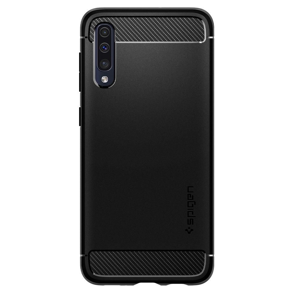 etui Spigen Rugged Armor Czarne Samsung Galaxy A30s / 8