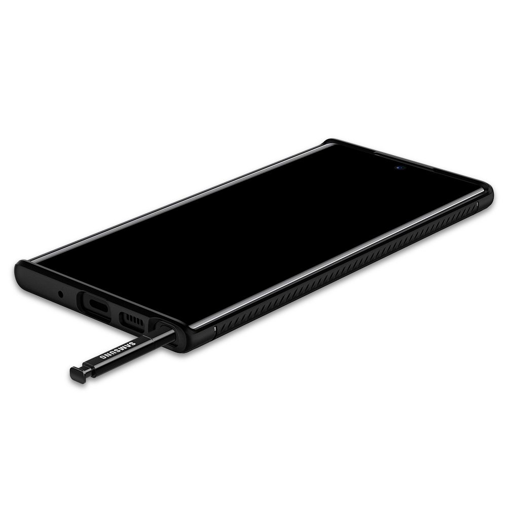 etui Spigen Rugged Armor Czarne Samsung Galaxy Note 10 Plus / 8