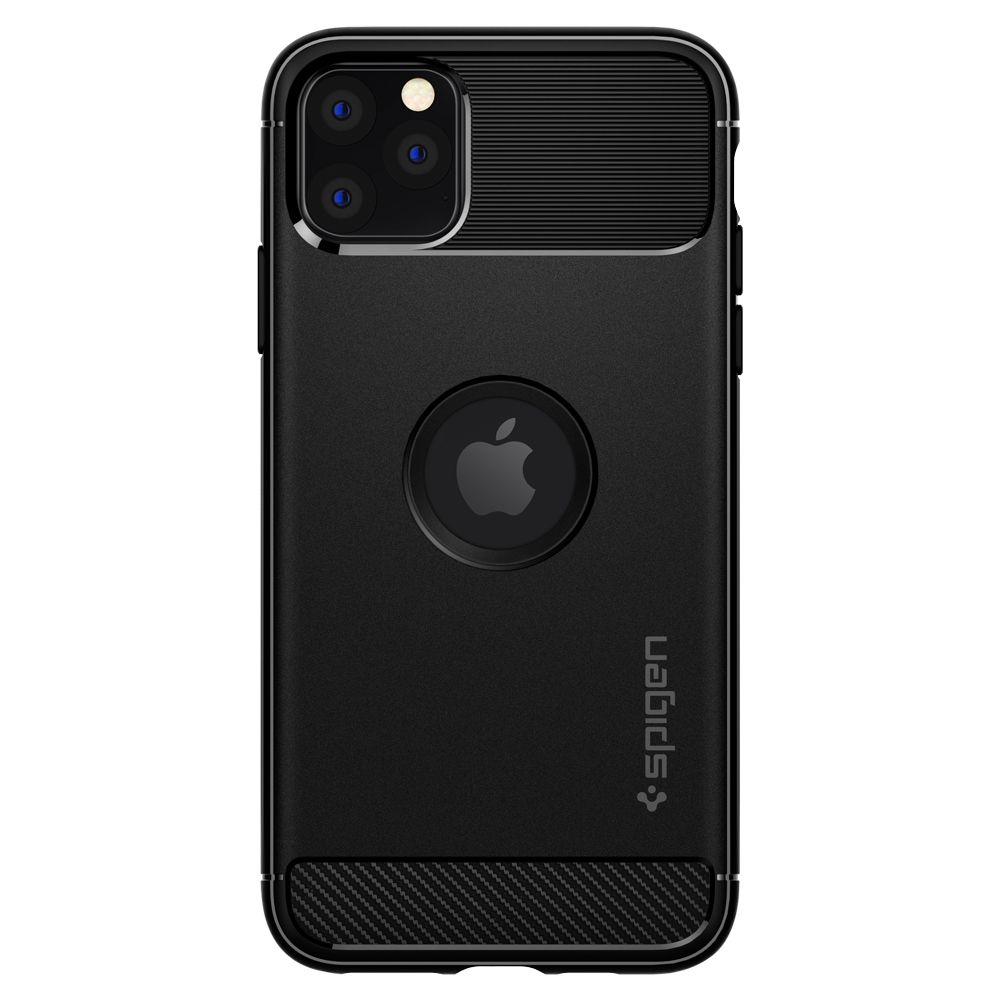 etui Spigen Rugged Armor Czarne Apple iPhone 11 Pro Max / 2