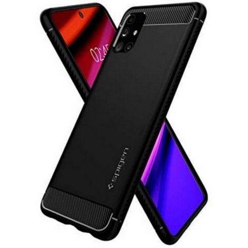 etui Spigen Rugged Armor Czarne Samsung Galaxy M51 / 8
